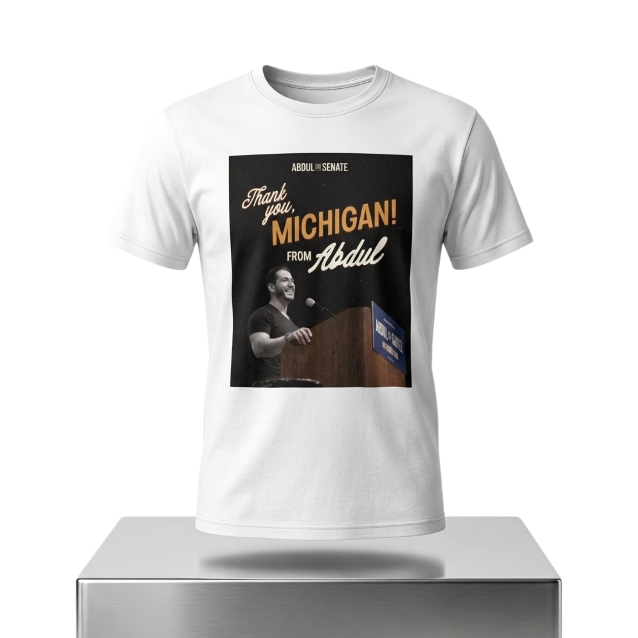 Thank You Michigan From Abdul Shirt 1 Thank You Michigan From Abdul Shirt 2