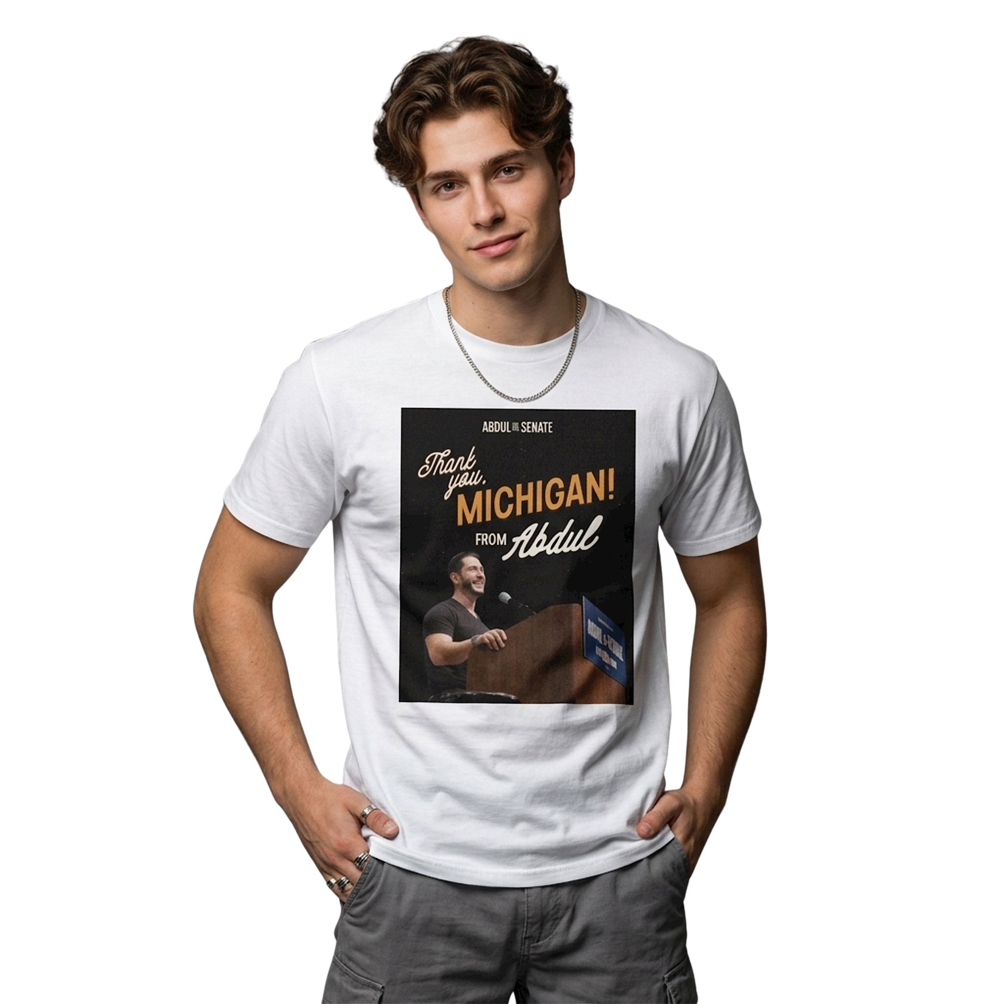 Thank You Michigan From Abdul Shirt Thank You Michigan From Abdul Shirt