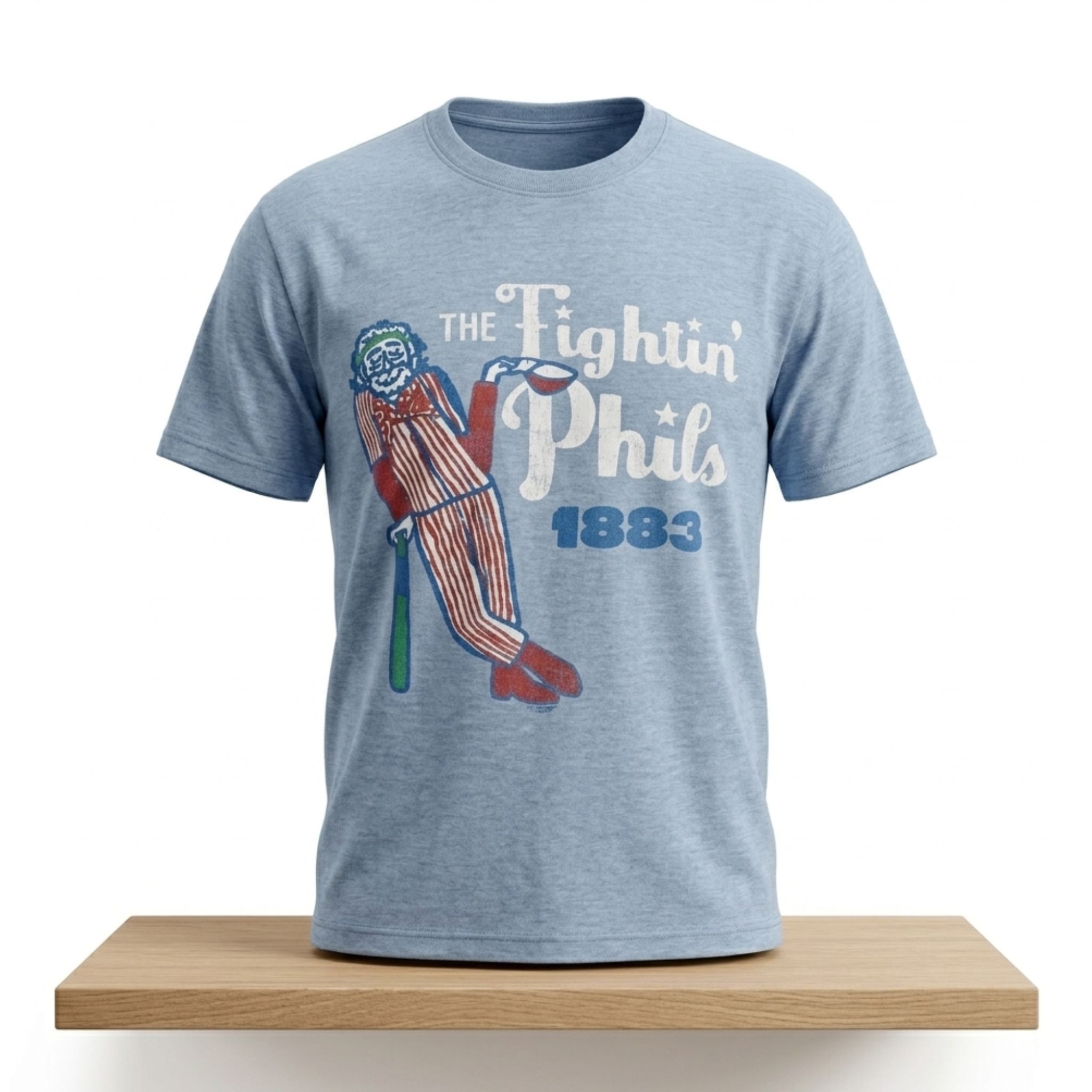 The Fightin' Phils 1883 Fan Made Shirt 1 The Fightin Phils 1883 Fan Made Shirt