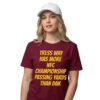 Tress Way Has More NFC Championship Passing Yards Than Dak Shirt