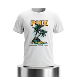 Phoenix Palm Tree Hydration Energy Drink Shirt 2