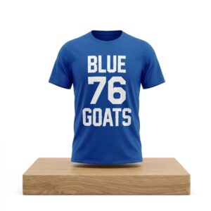 Philadelphia 76ers Blue 76 Goats Shirt 2
