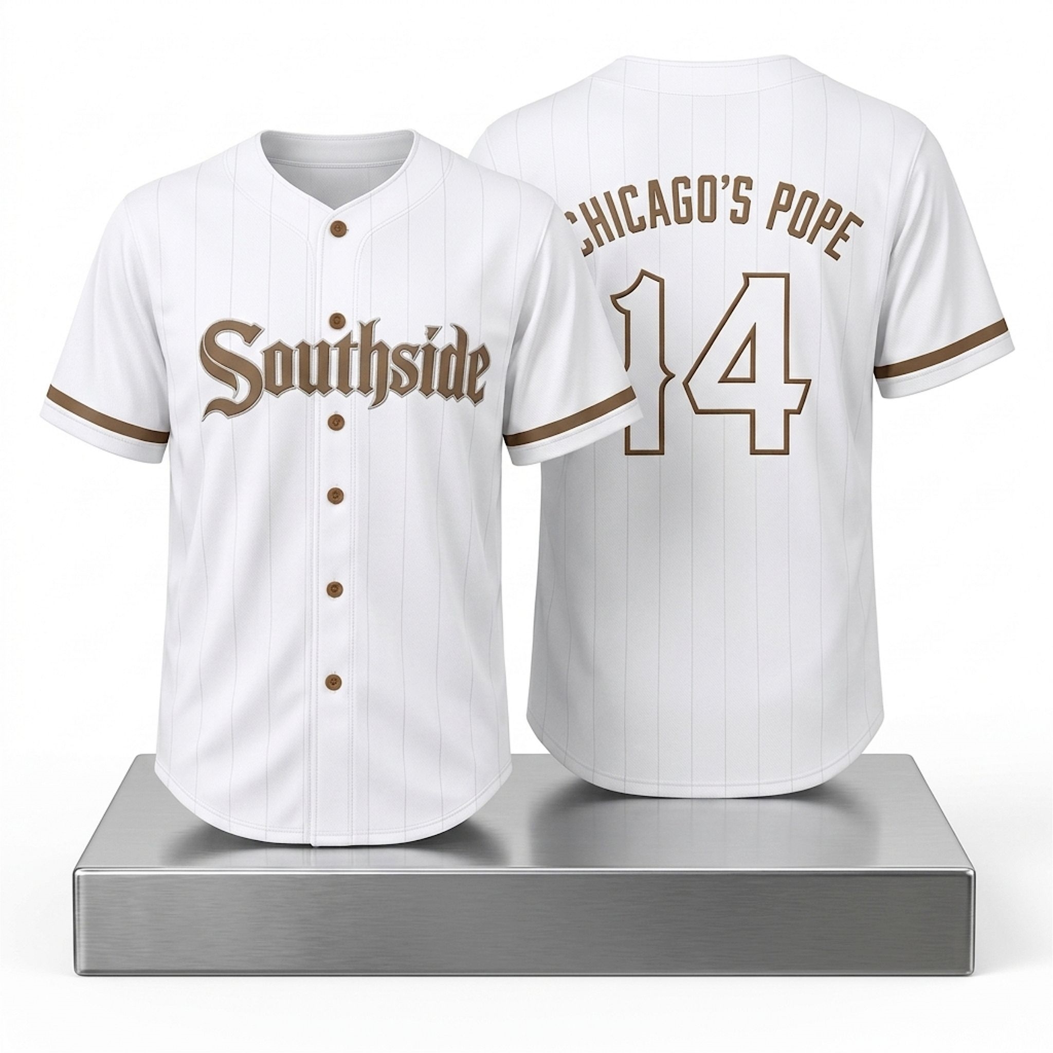 White Sox Chicago's Pope 2026 Jersey Giveaway 1 White Sox Chicago Pope 2026 Jersey Giveaway 2