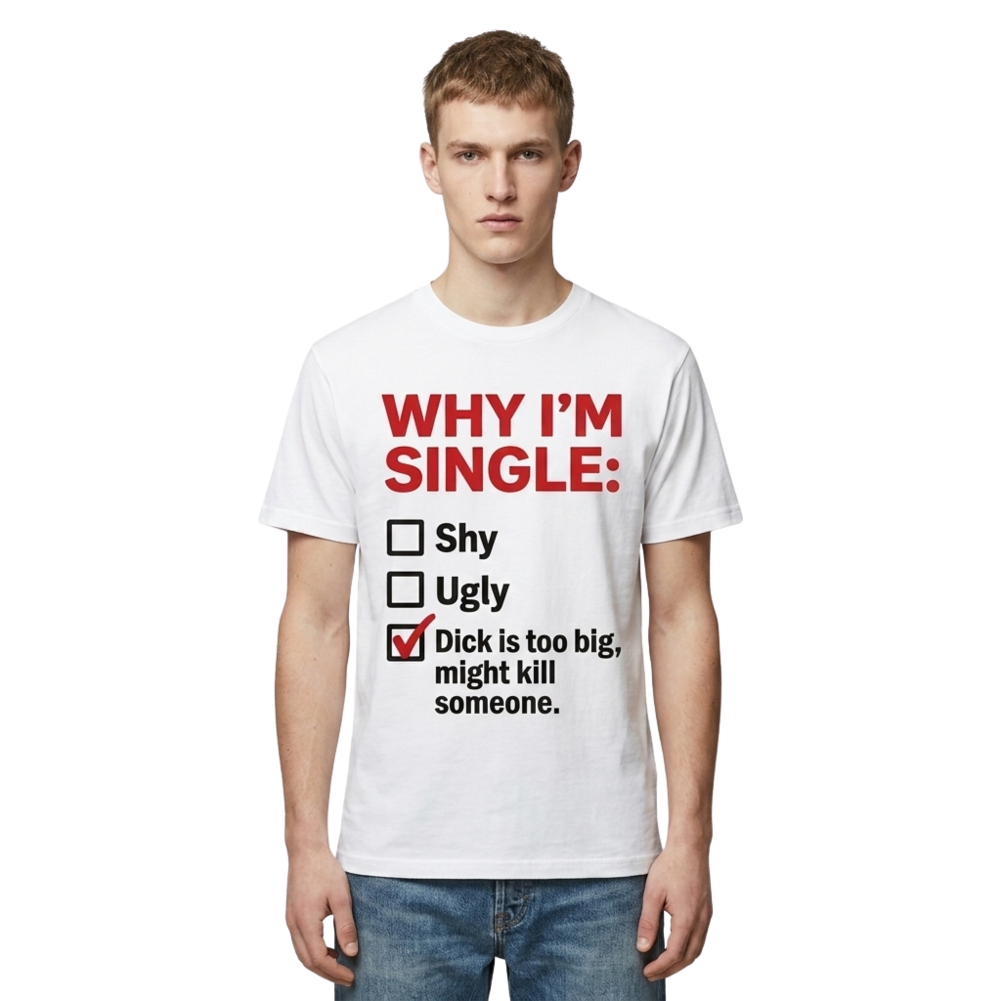 Why Im Single Dick Is Too Big Might Kill Someone Shirt Why Im Single Dick Is Too Big Might Kill Someone Shirt