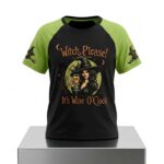 Witch Please! It's Wine O'Clock 2026 Halloween Shirt