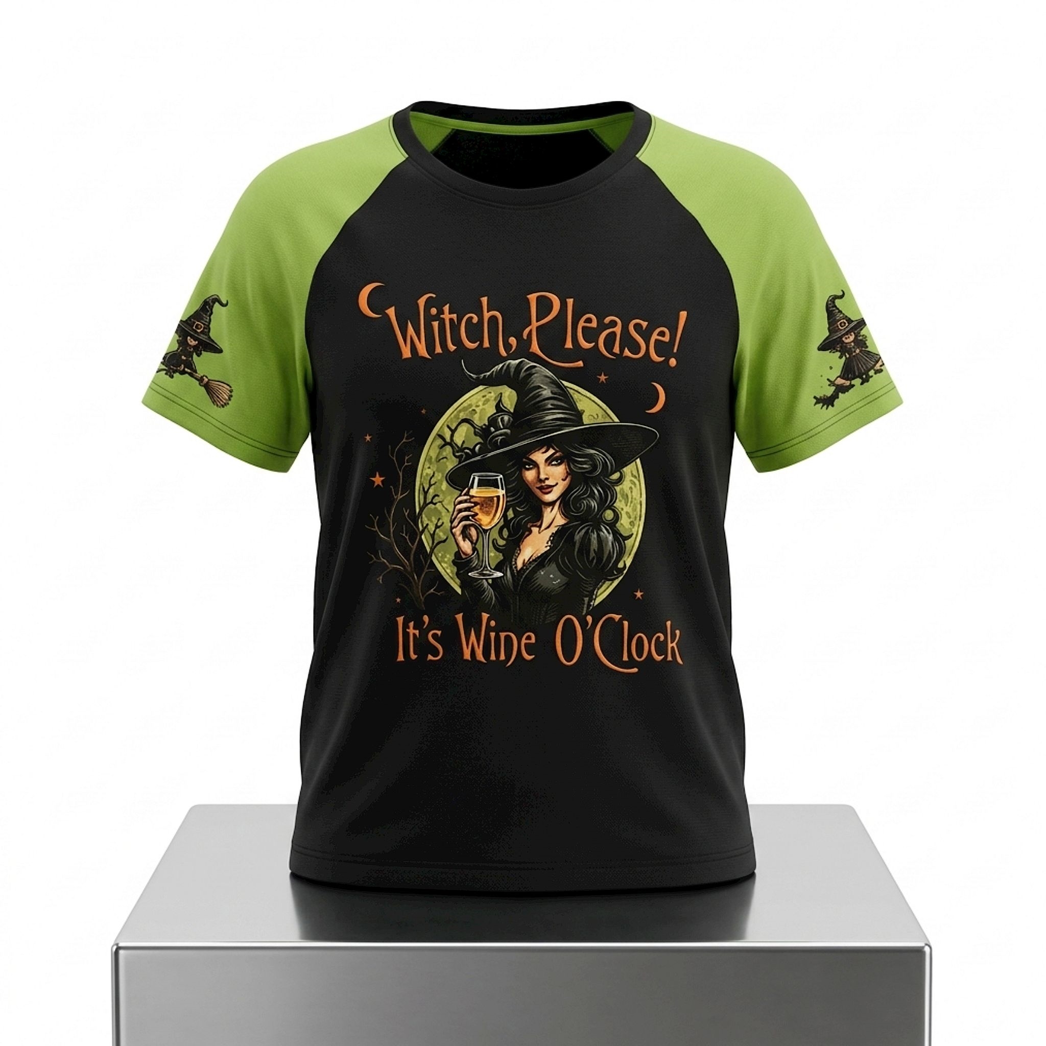 Witch Please! It's Wine O'Clock 2026 Halloween Shirt 1 Witch Please! Its Wine OClock 2026 Halloween Shirt 2