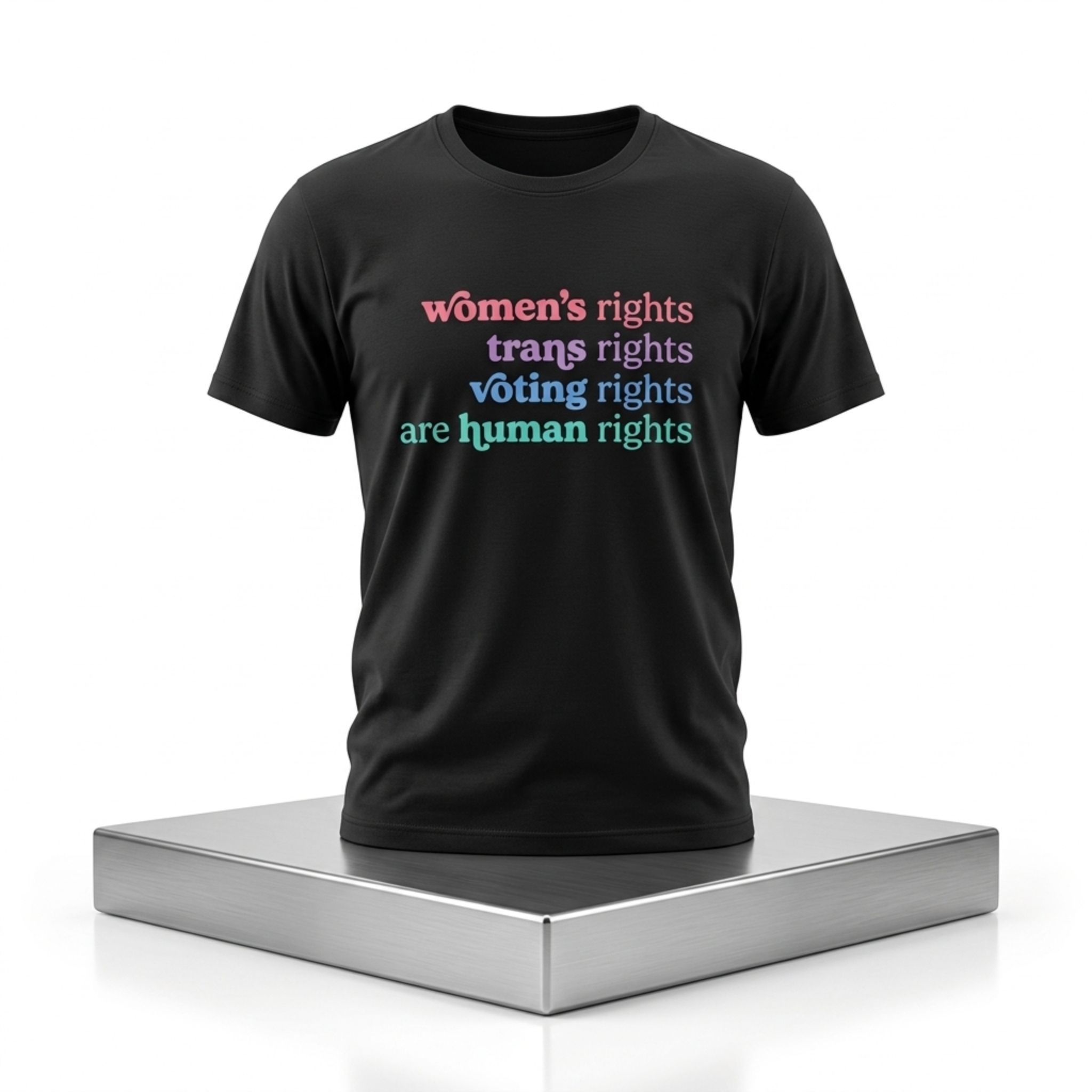 Women's Rights Trans Rights Voting Rights Are Human Rights Shirt 1 Womens Rights Trans Rights Voting Rights Are Human Rights Shirt 2