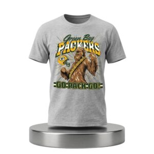 Packers Chewbacca Go Pack Go Shirt 2