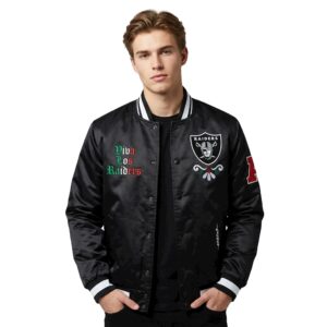 Las Vegas Raiders Viva Los Raiders Dia de los Muertos Sugar Skull 2026 Jacket 2