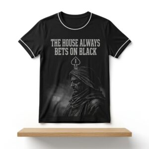 Raiders The House Always Bets On Black Shirt 2