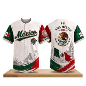 Mexico Independence Day 2026 Baseball Jersey 2
