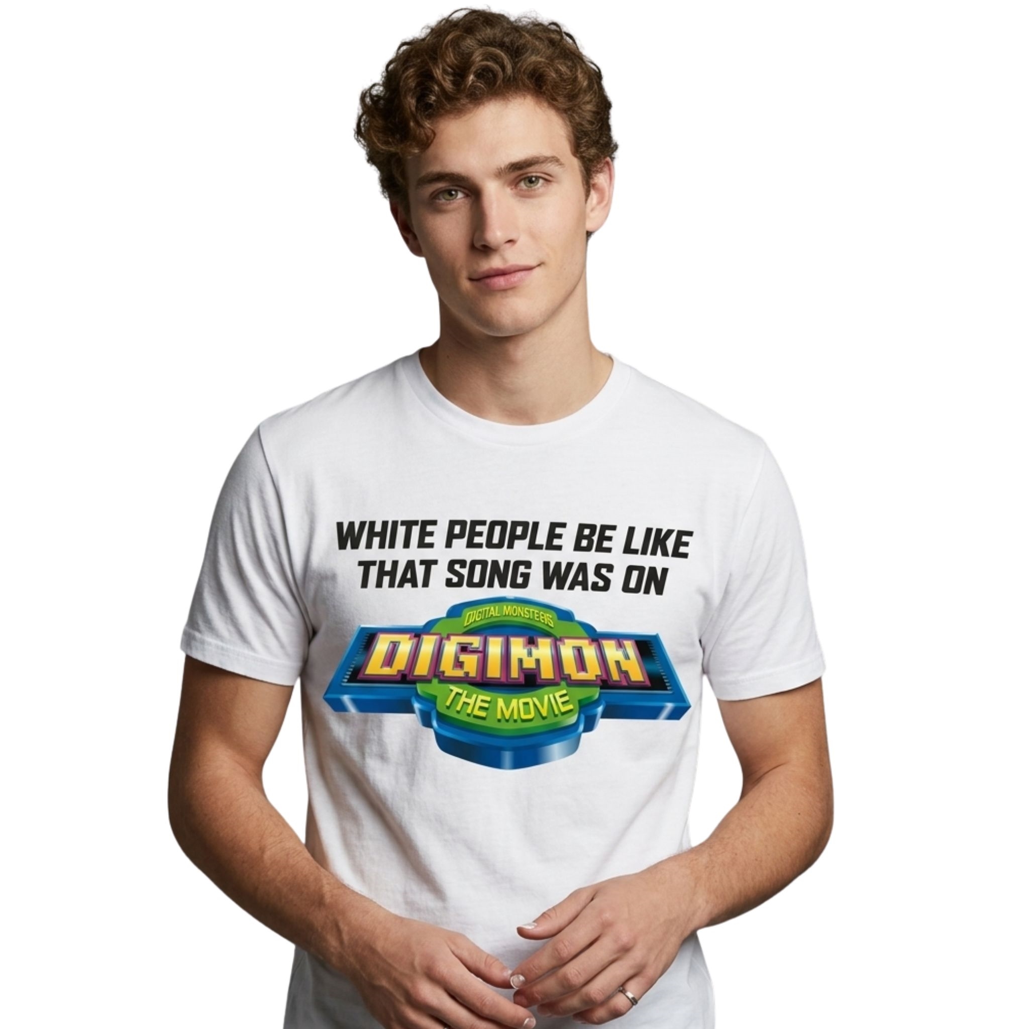 White People Be Likethat Song Was On Digimon The Movie Shirt White People Be Likethat Song Was On Digimon The Movie Shirt