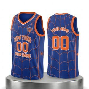 Knicks x Spider Man 2026 Basketball Jersey 2