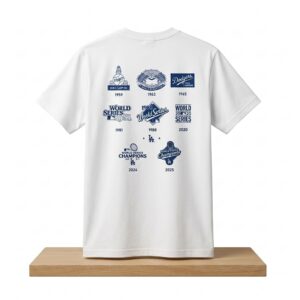 LA Dodgers World Series Championship Years Shirt (2)