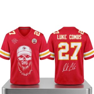 KC Chiefs Luke Combs My Kinda Saturday Night Tour 2027 Jersey 2