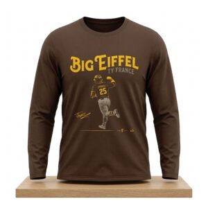 SD Padres Big Eiffel Ty France 2026 Shirt