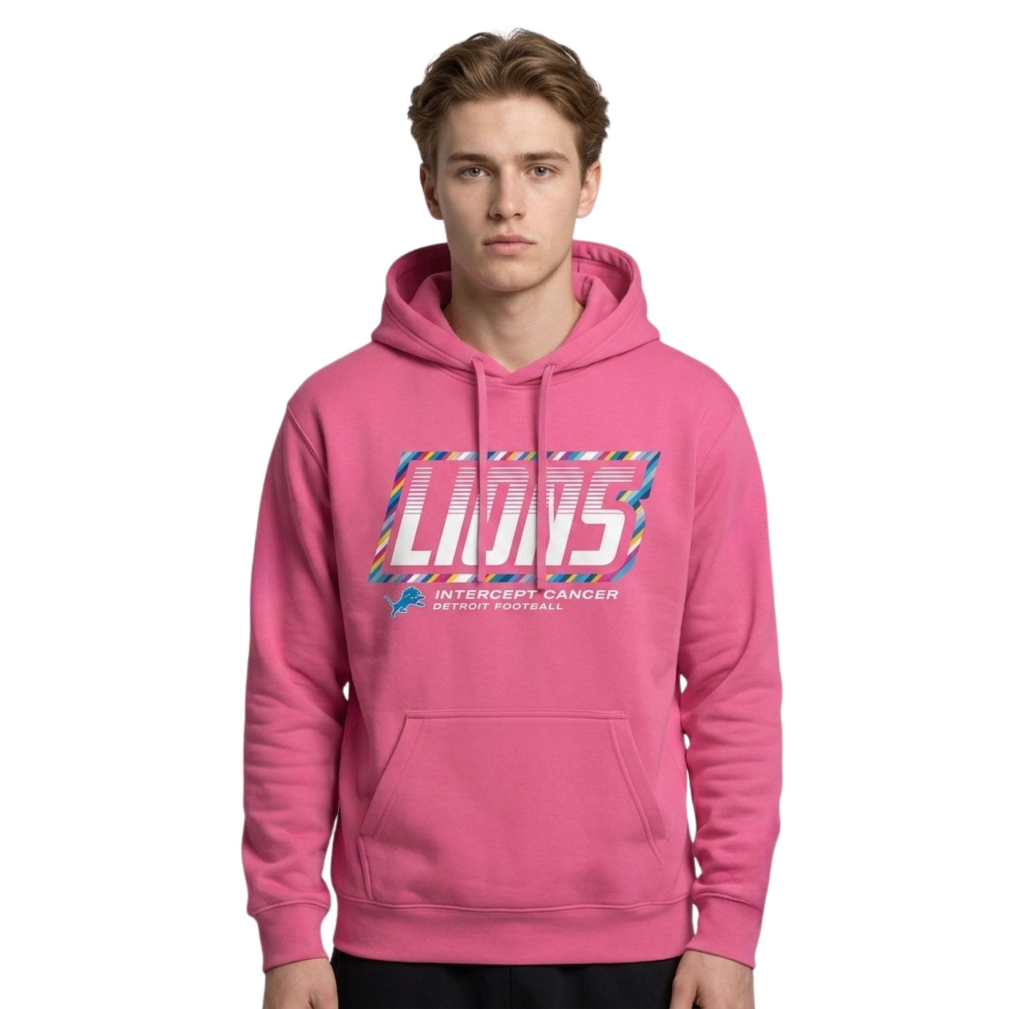 Detroit Lions Crucial Catch 2026 Hoodie