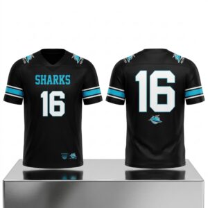 Cronulla Sharks Premiers Anniversary Range 2026 Football Jersey 2