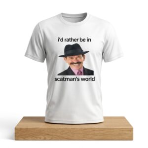 Scatman John Id Rather Be In Scatmans World Shirt 2