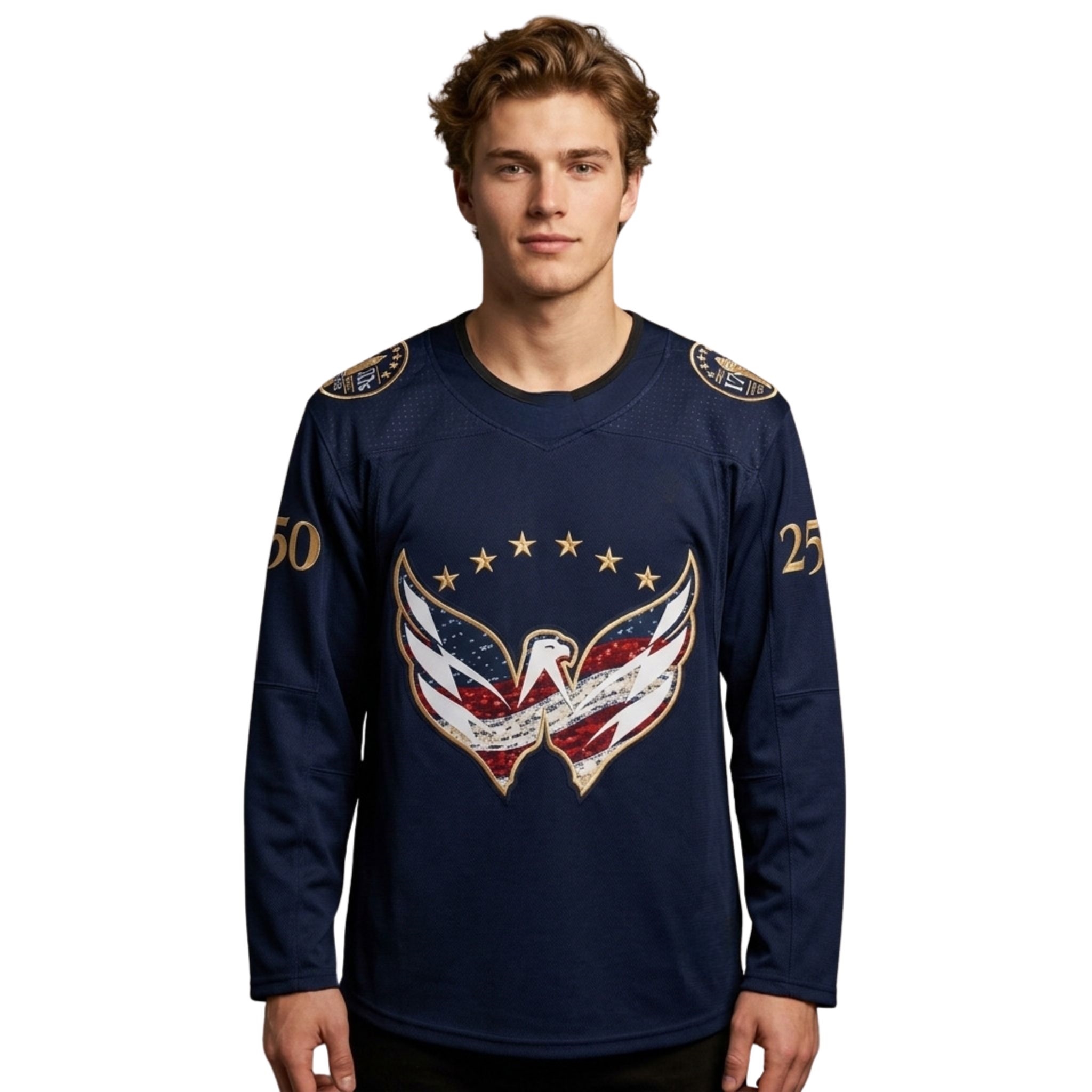2026 Capitals 250th Anniversary Hockey Jersey 2026 Capitals 250th Anniversary Hockey Jersey