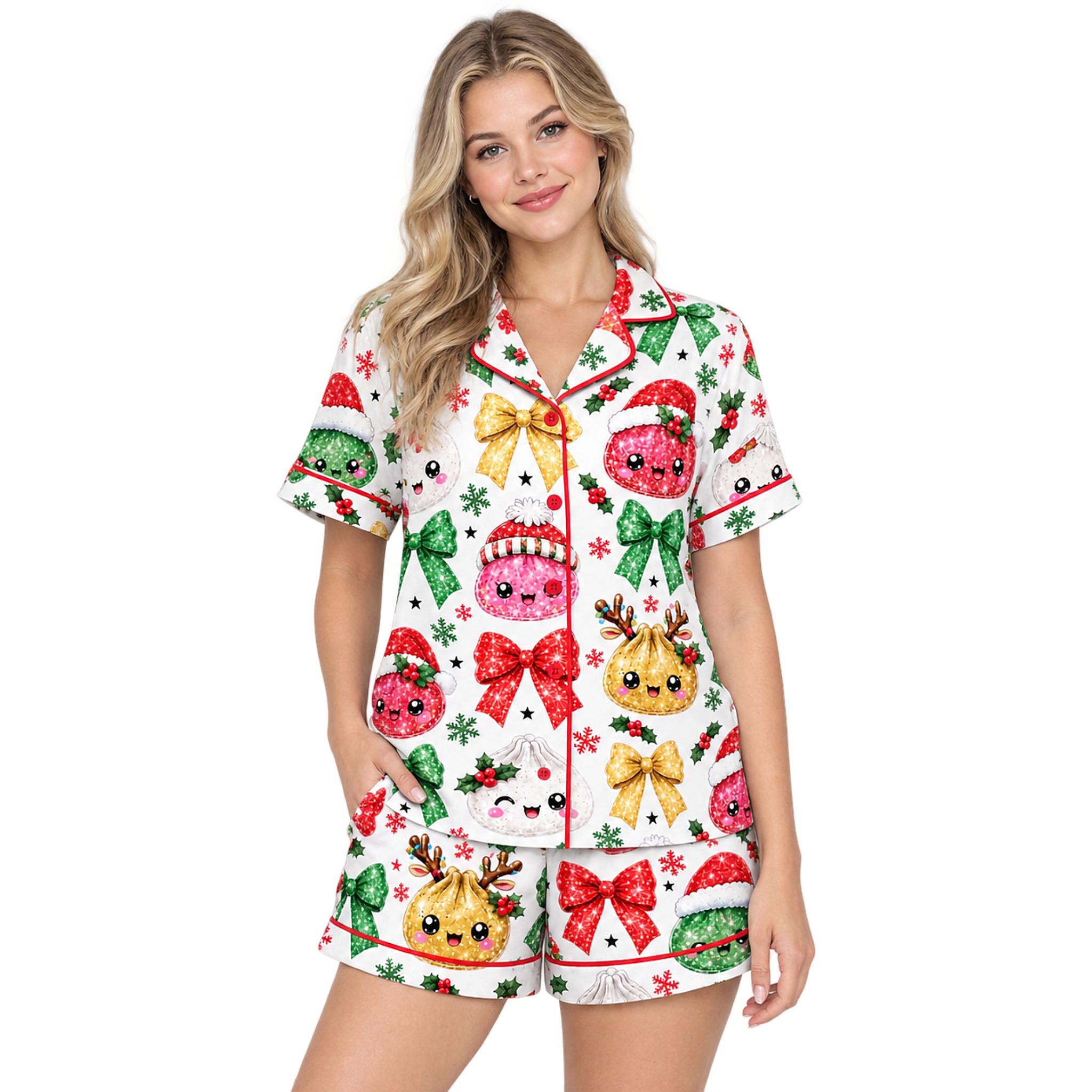 2026 Christmas Dumpling Pajama Set 2 2026 Christmas Dumpling Pajama Set 2