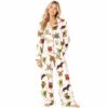 2026 Christmas French Bulldog Satin Pajama Set 3 2026 Christmas French Bulldog Satin Pajama Set
