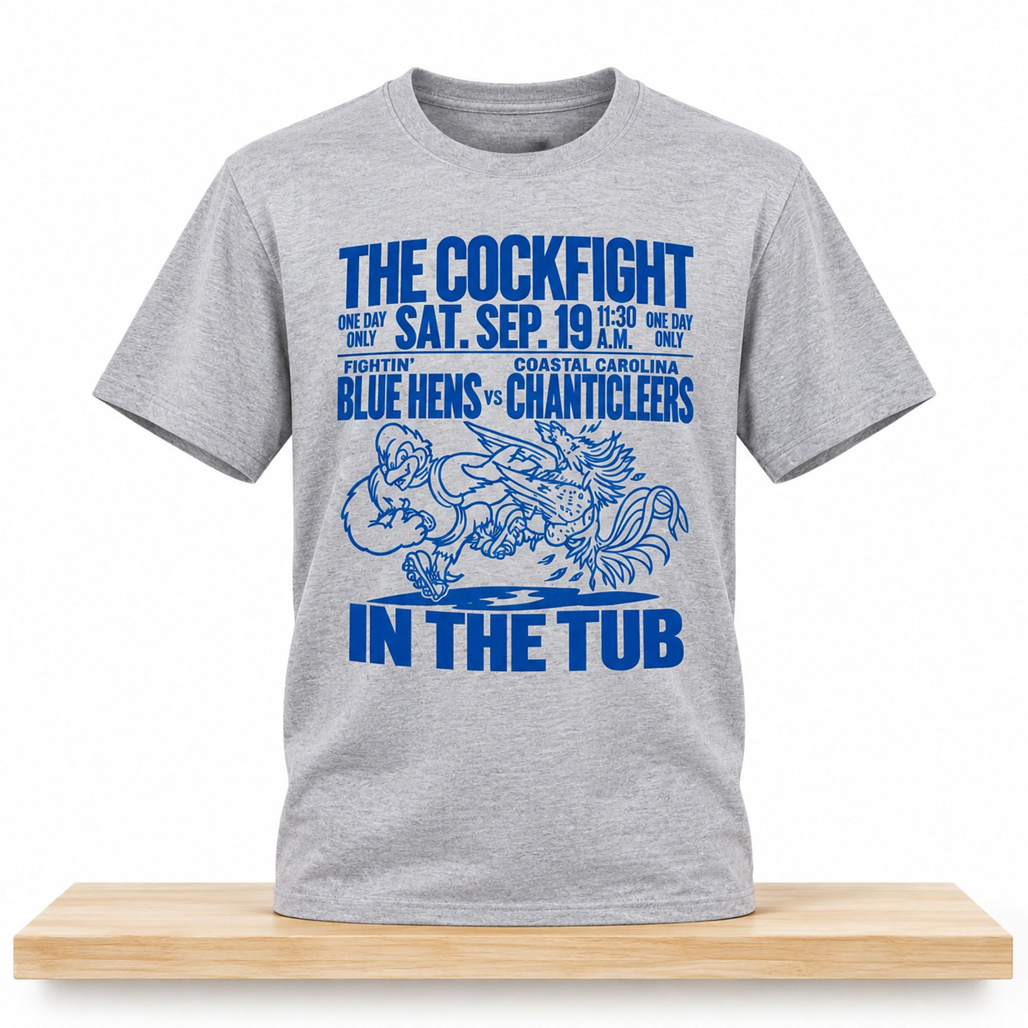 2026 Delaware Football The Cockfight In The Tub Shirt 1 2026 Delaware Football The Cockfight In The Tub Shirt 2