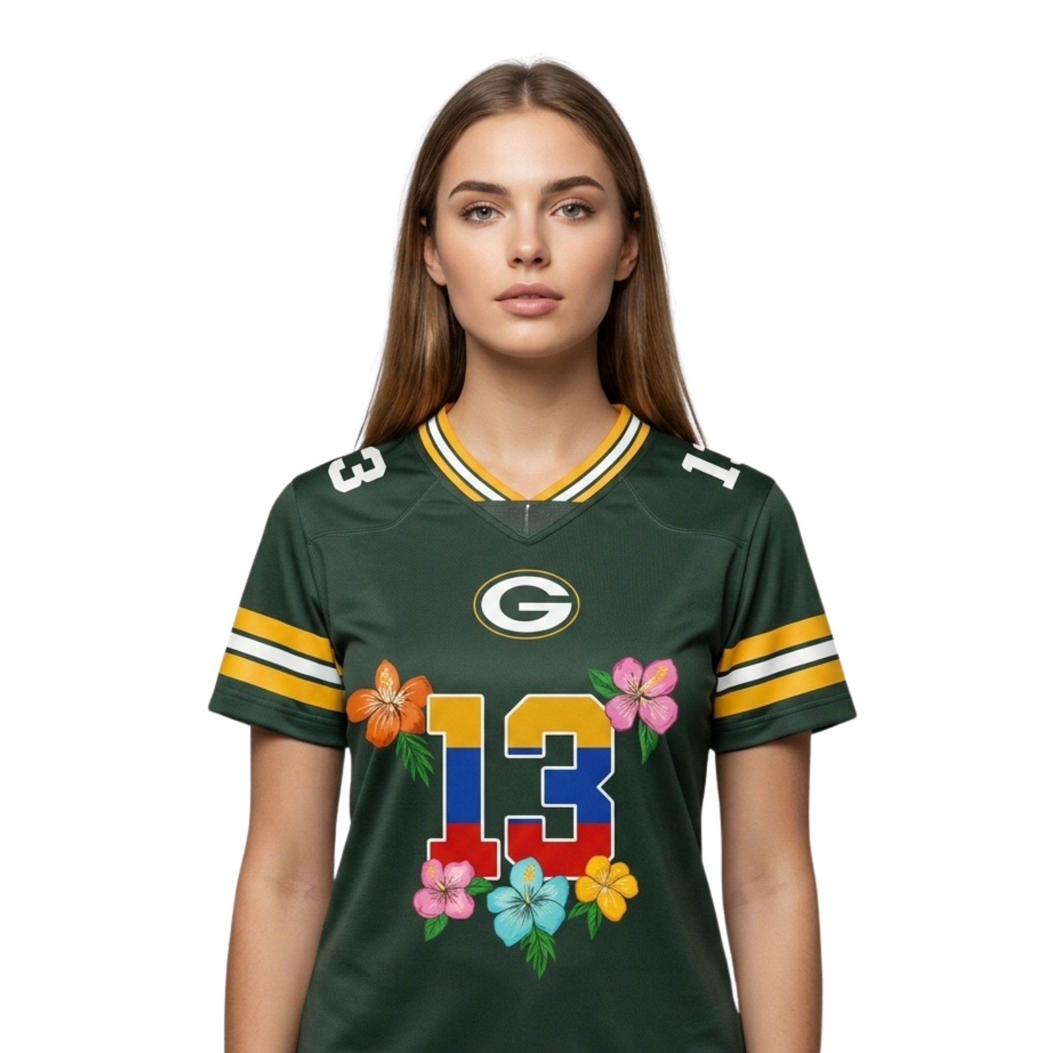 2026 Packers Karol G x Tropitour Football Jersey 2026 Packers Karol G x Tropitour Football Jersey