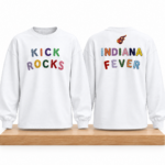 2026 Sophie Cunningham Indiana Fever Kick Rocks Shirt