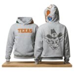 2026 Texas Longhorns Big Bertha Solo Fleece Custom Hoodie