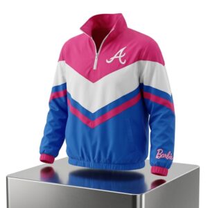 Braves Barbie Game Day 2026 Windbreaker Jacket Giveaway 2