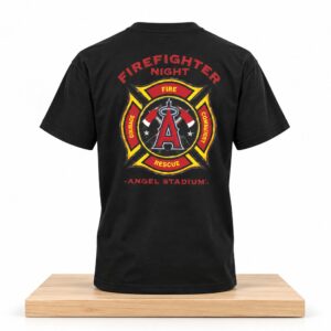 LA Angels Firefighter Appreciation 2026 Shirt Giveway 2