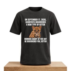 On September 17 2026 Scientists Discover A New Kitten Tilcayo Shirt 2