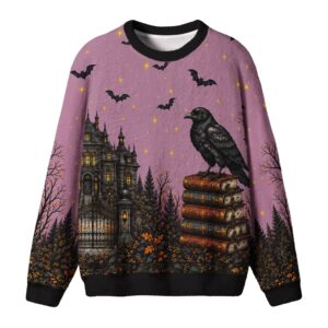 Reading Crow Halloween 2026 Ugly Sweater 2