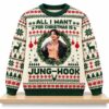 All I Want For Christmas Is JungKook Christmas 2026 Ugly Sweater 2