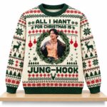 All I Want For Christmas Is JungKook Christmas 2026 Ugly Sweater