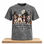 Australian Shepherds Because People Are Creepy Halloween 2026 Shirt