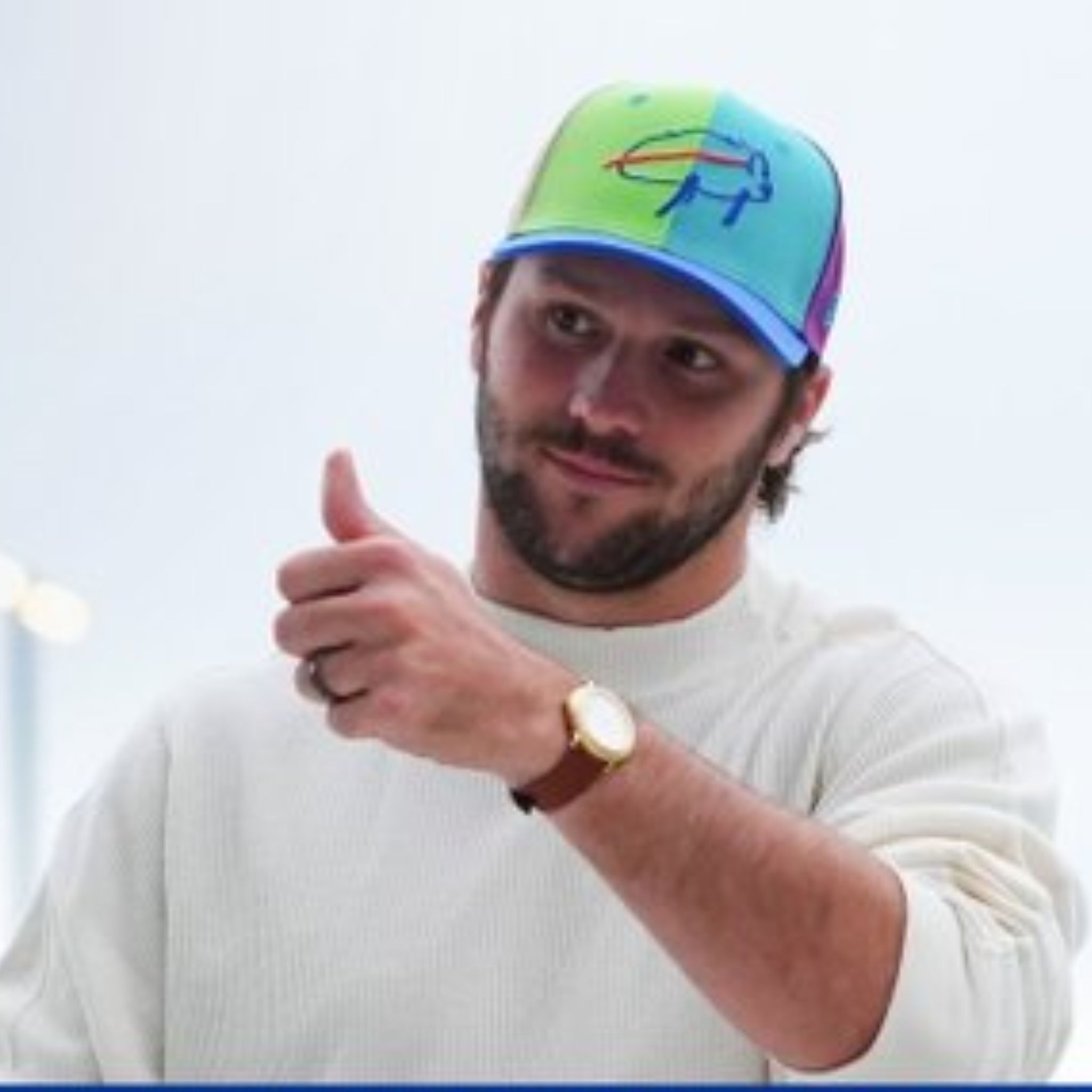 Bills Josh Allen Billistration 2026 Hat 3 Bills Josh Allen Billistration 2026 Hat 3