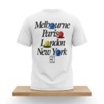 Carlos Alcaraz Melbourne Paris London New York Shirt