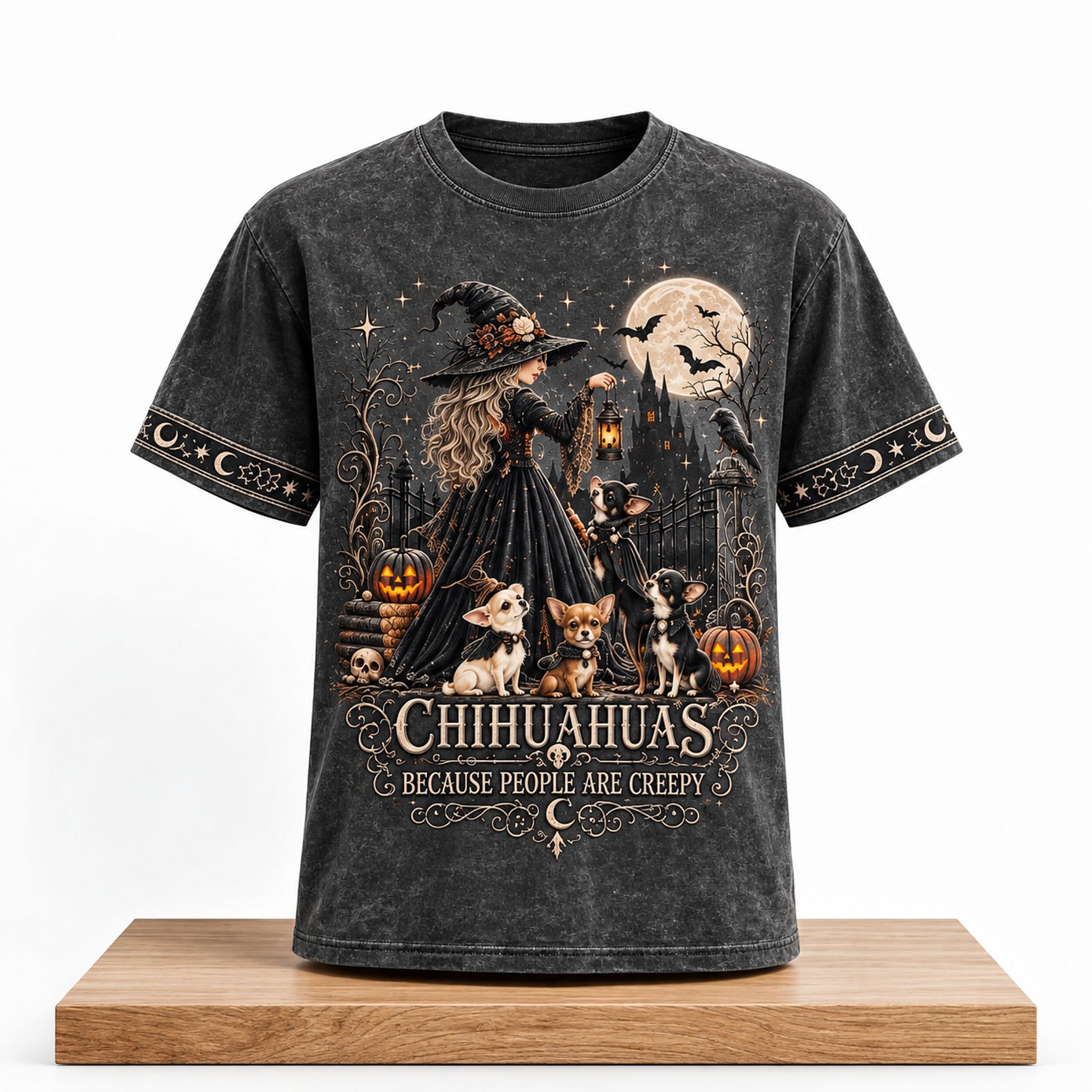 Chihuahuas Because People Are Creepy Halloween Shirt 1 Chihuahuas Because People Are Creepy Halooween 2026 Shirt 2