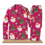 Christmas Holiday Silky Satin 2026 Pajama Set