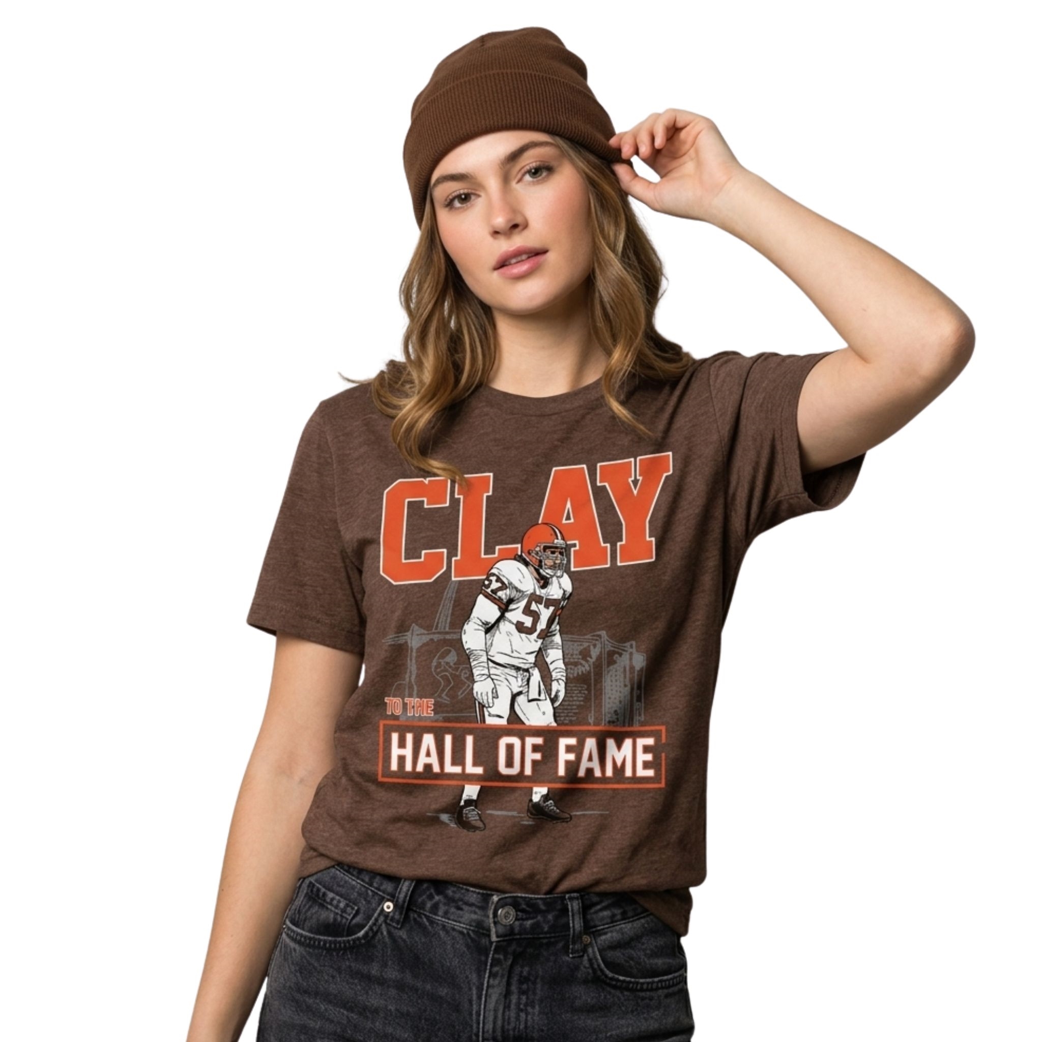 Clay Matthews Hall of Fame Shirt 2 Clay Matthews Hall of Fame Shirt 2