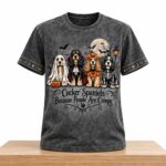 Cocker Spaniels Because People Are Creepy Halloween 2026 Shirt