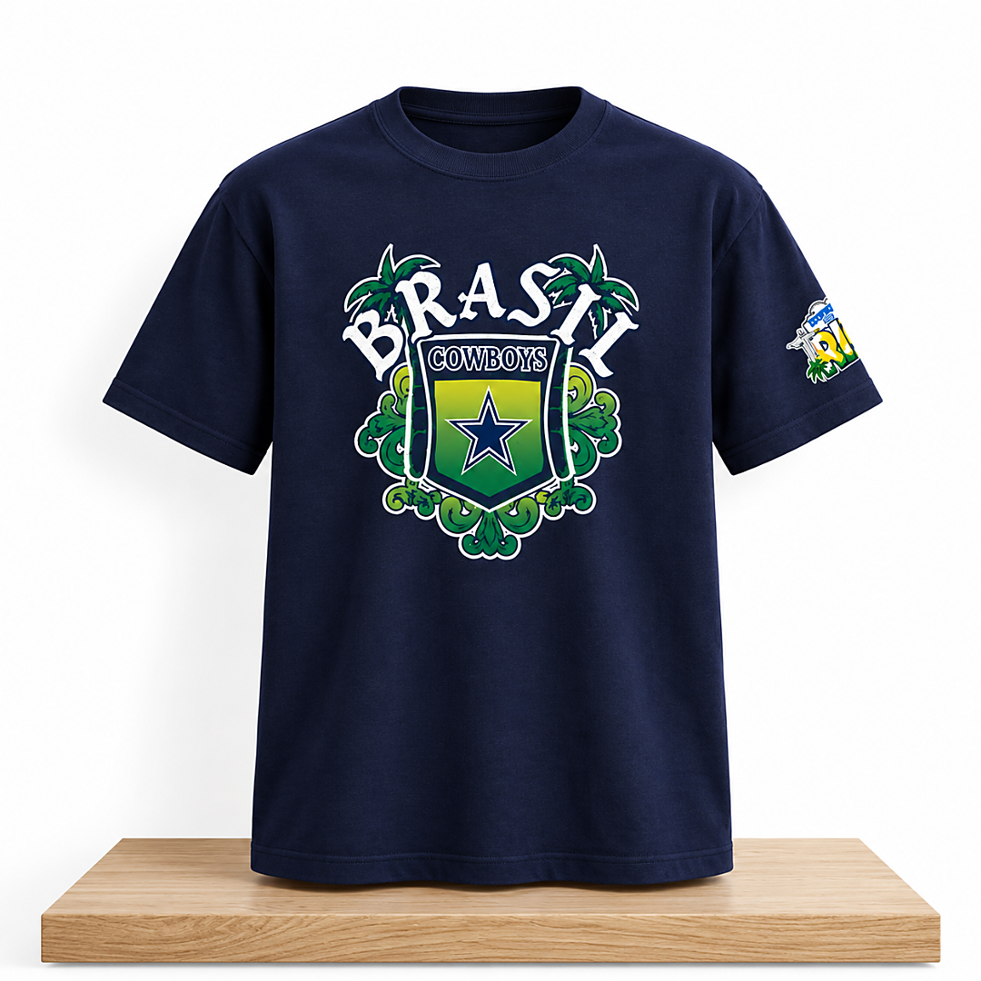 Dallas Cowboys Brasil 2026 Shirt 1 Dallas Cowboys Brasil 2026 Shirt 2