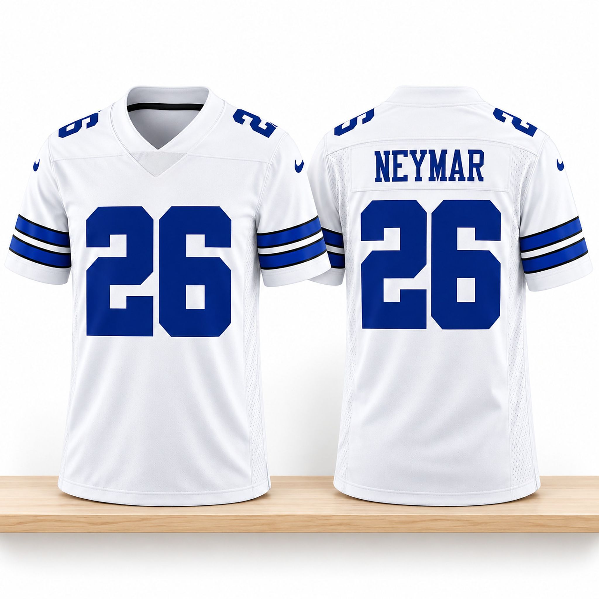 Dallas Cowboys Neymar Jr 2026 Football Jersey 1 Dallas Cowboys Neymar Jr 2026 Football Jersey 2