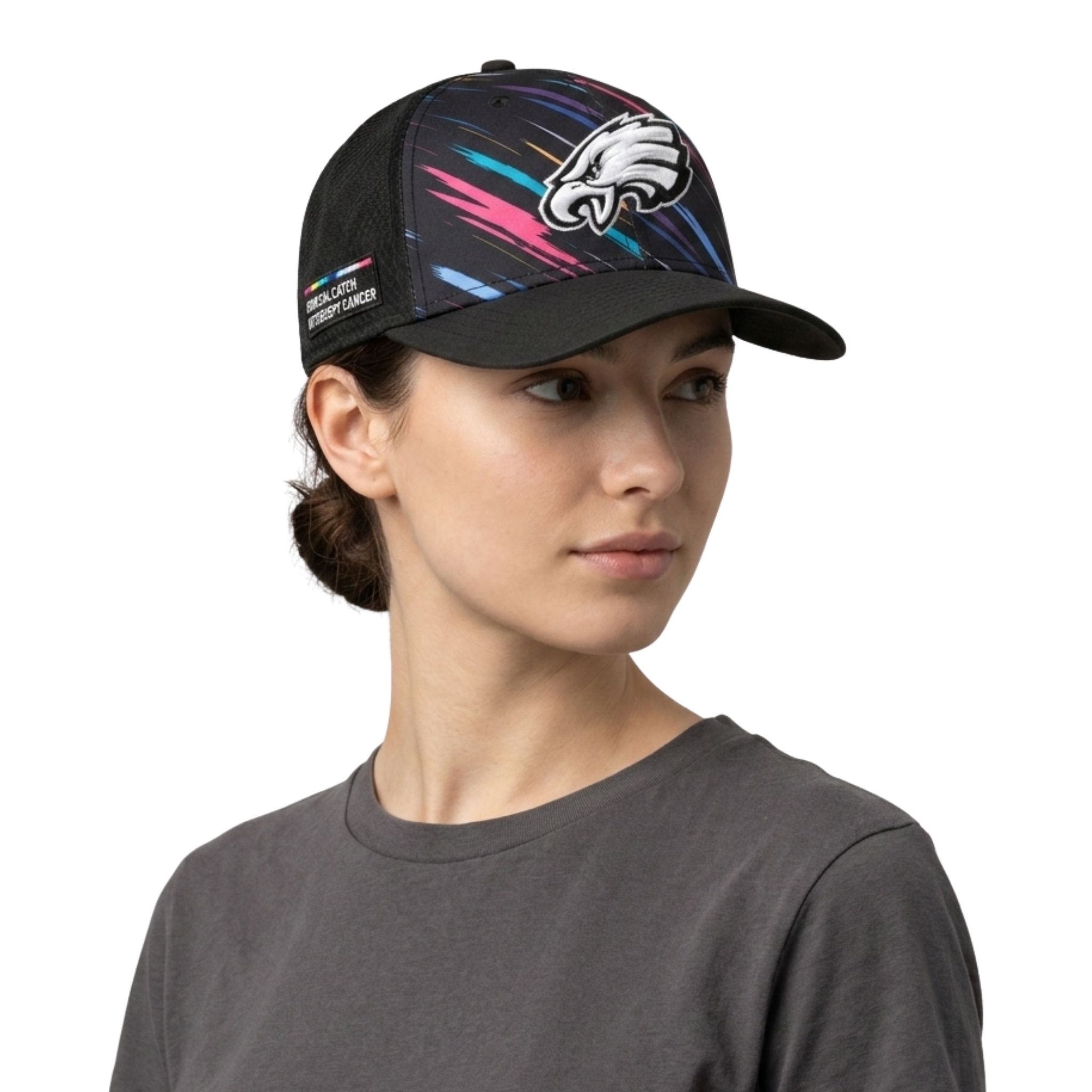 Eagles Crucial Catch Intercept Cancer 2026 Hat Eagles Crucial Catch Intercept Cancer 2026 Hat