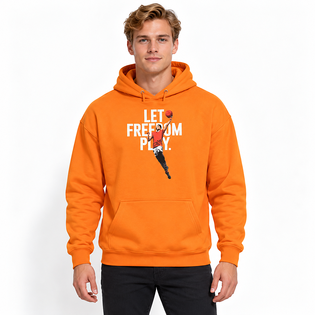 Enes Kanter Let Freedom Play Hoodie Enes Kanter Let Freedom Play Hoodie