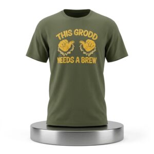 This Grodd Needs a Brew Shirt 2