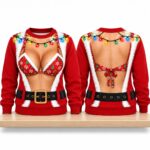 Fake Bikini Christmas 2026 Ugly Sweater