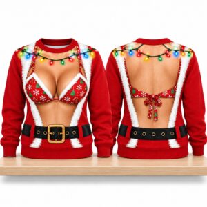 Fake Bikini Christmas 2026 Ugly Sweater 2
